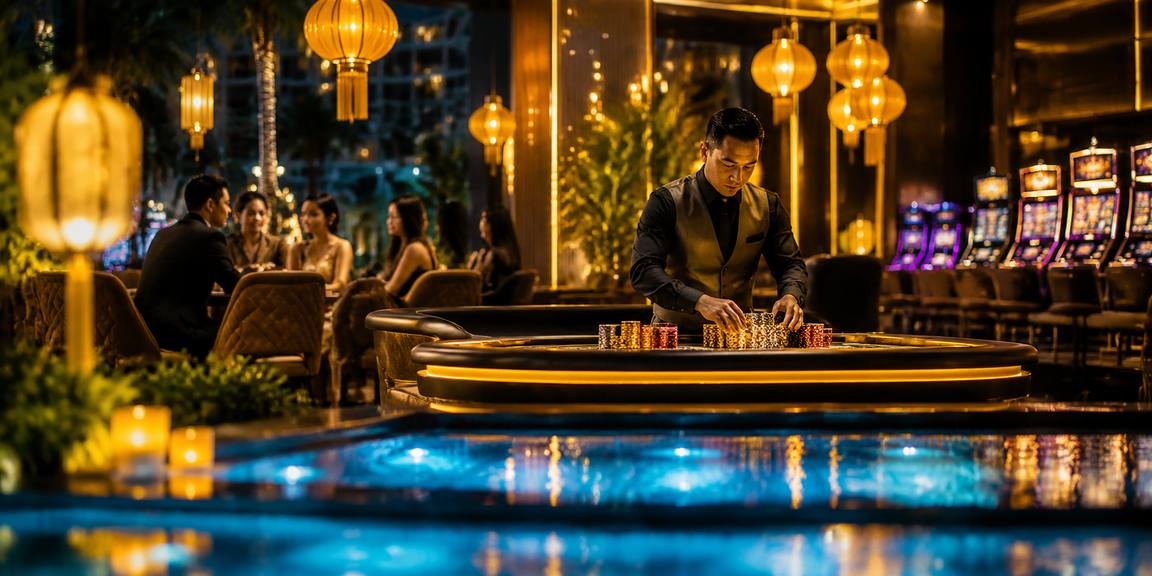 Dealer Nyata, Meja Baccarat, Roulette & Blackjack